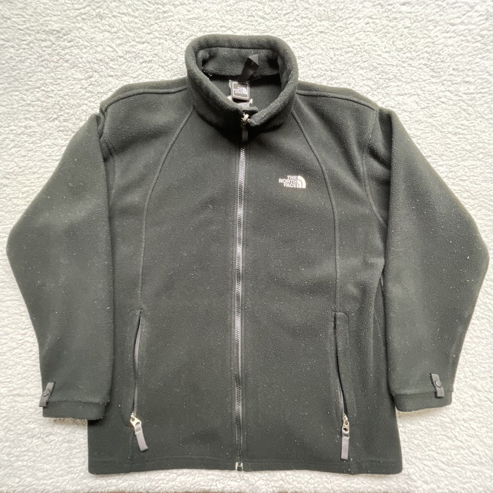 The North Face M T206 T606 F09  Youth Medium Kids Black Full Zip Fleece Jacket